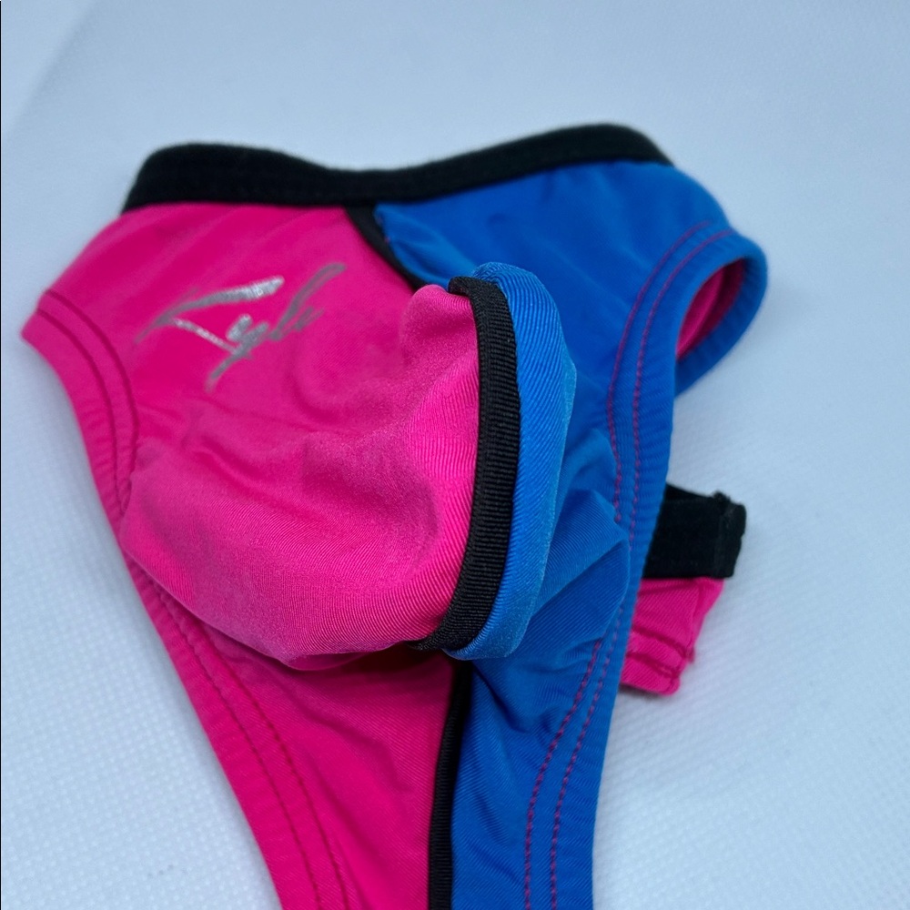 Kyle Men's thong ColorblockPink/Blue L - Picture 6 of 6